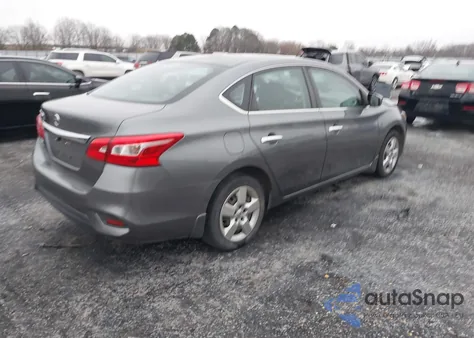 2016 Nissan Sentra S z USA, uszkodzony, nr VIN 3N1AB7APXGY295906